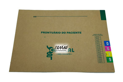 Envelope Prontuário Médico